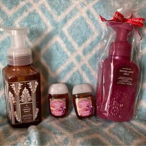NWT hand soaps and sanitizers